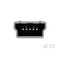 Te Connectivity Usb Connector, 5 Contact(S), Female, Straight, Solder Terminal, Locking, Receptacle 1734753-1 - alternate 2